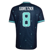 Camiseta Alemania Leon Goretzka #8 Segunda Equipación Replica Mundial 2026 mangas cortas